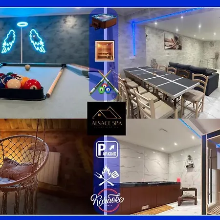 Villa Spacieuse Spa Sauna Billiard Netflix Strasbourg Extérieur photo